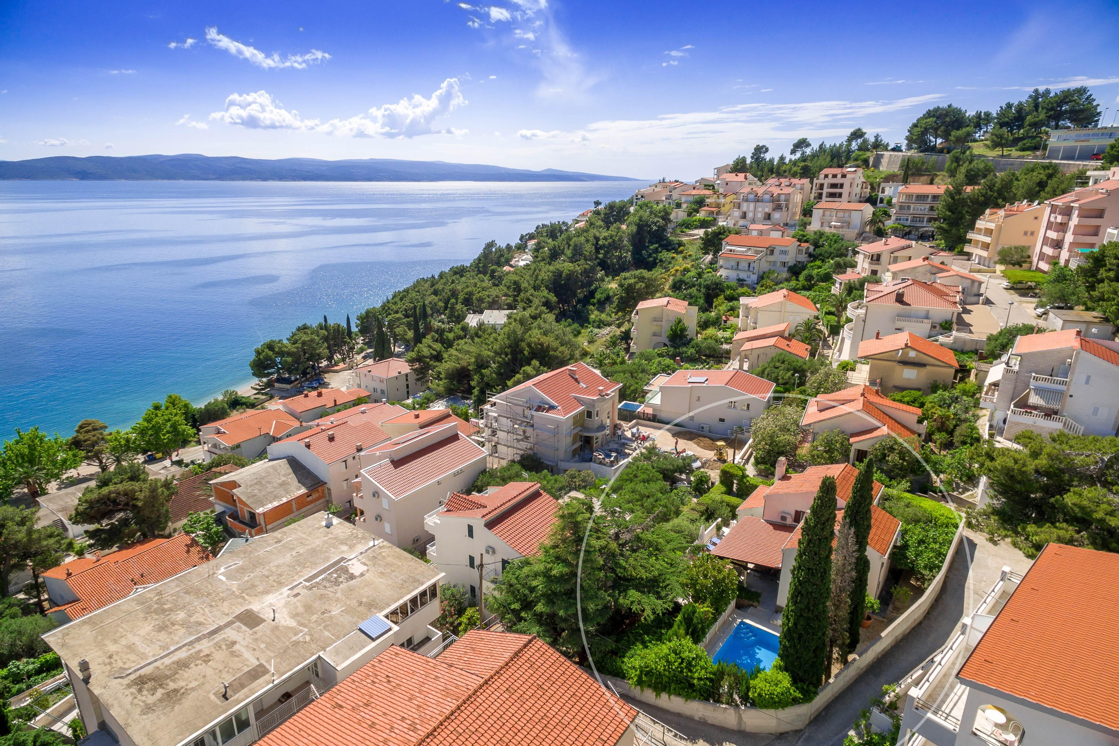 Villa Skalinada, 8 Persons, Private Pool, Baška Voda Exterior foto